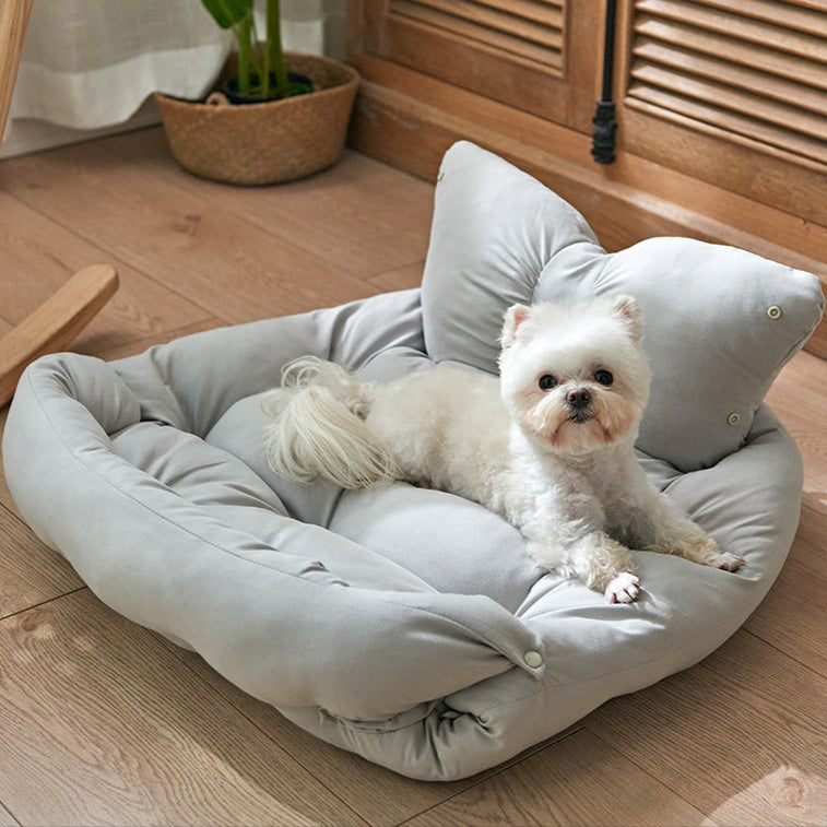 Flexi Nest - 3 in 1 Multifunctional Pet Bed with Pillow