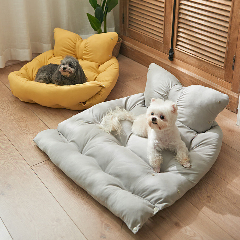 Flexi Nest - 3 in 1 Multifunctional Pet Bed with Pillow
