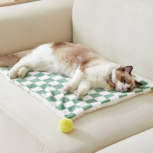 Cozy Mat - Plush Cat & Dog Bed for Deep Sleep