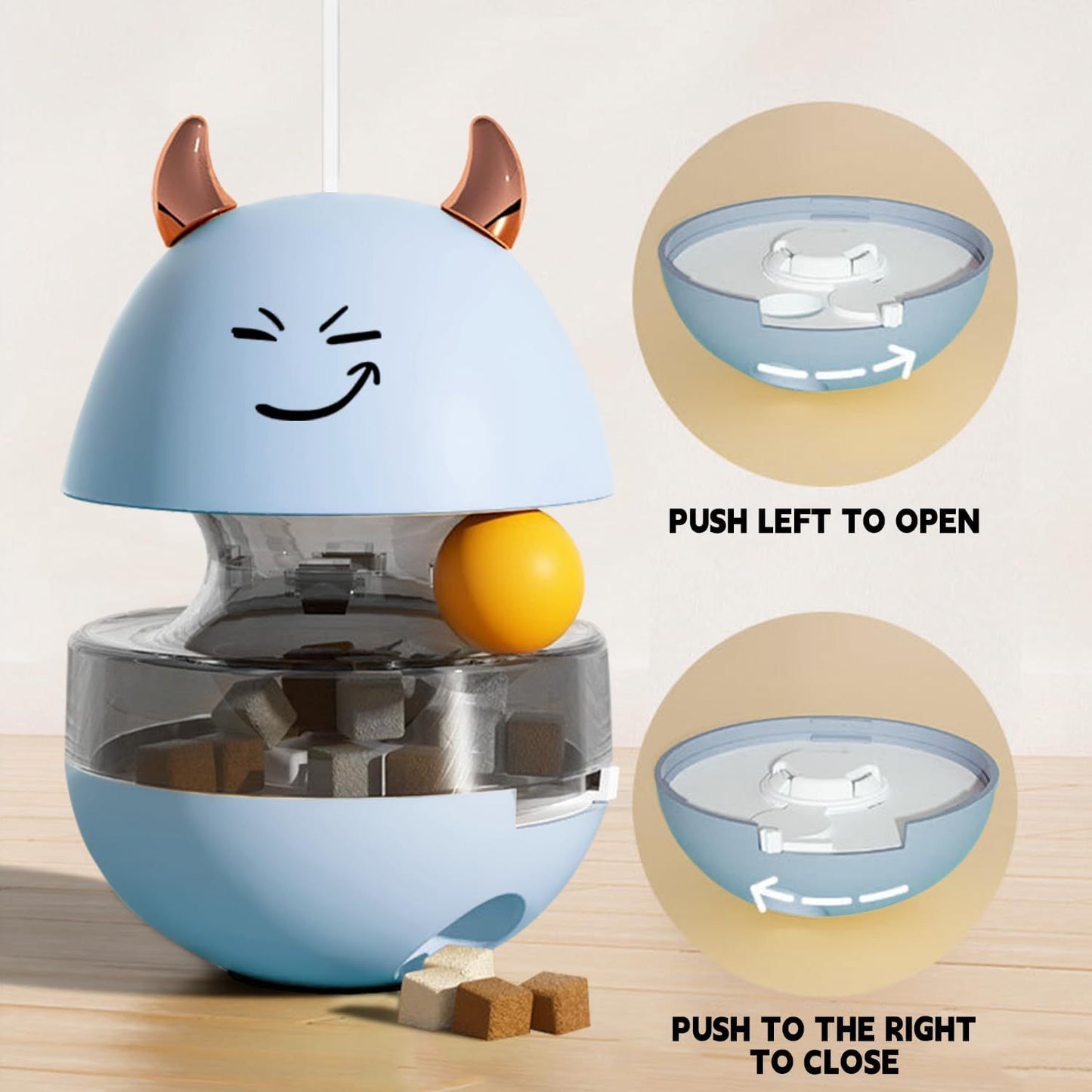 Puzzle Ball - Interactive Slow Feeder Cat Toy