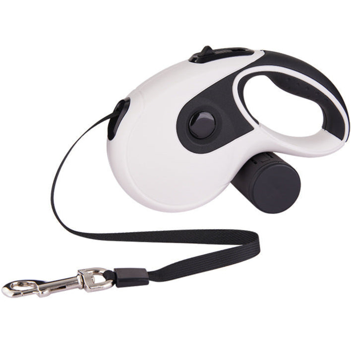 Swift Leash - Retractable Reflective Nylon Dog Leash | Poop Bag Dispenser