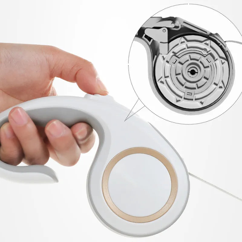 Flexi Paw - Retractable Dog Leash with Release | Tangle Free Leash