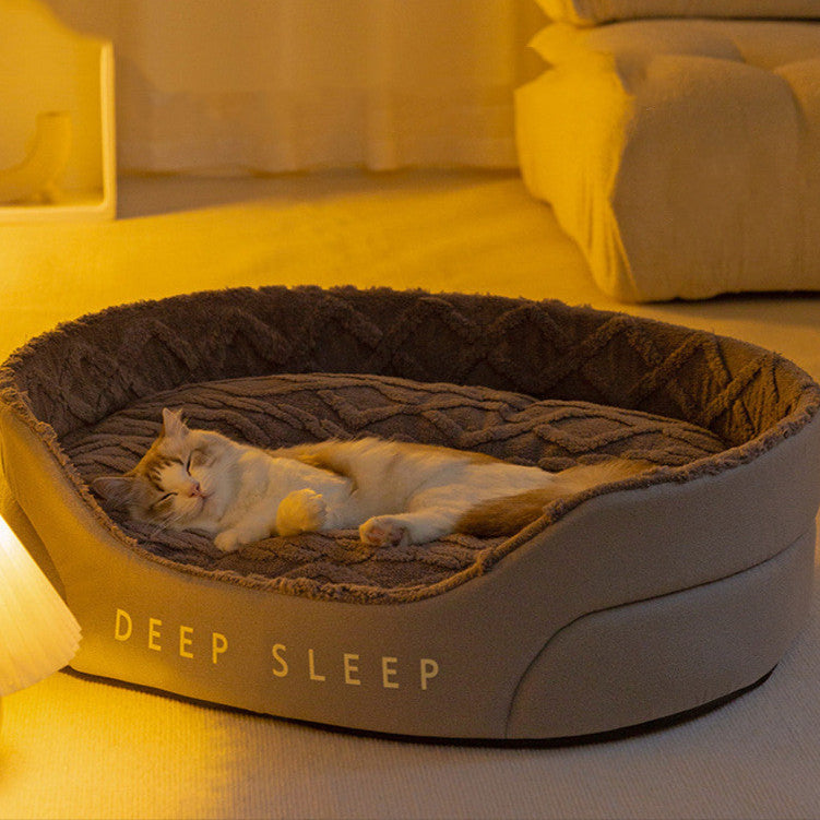 Comfy Paws - Orthopedic Pet Bed Designed for Deep Sleep