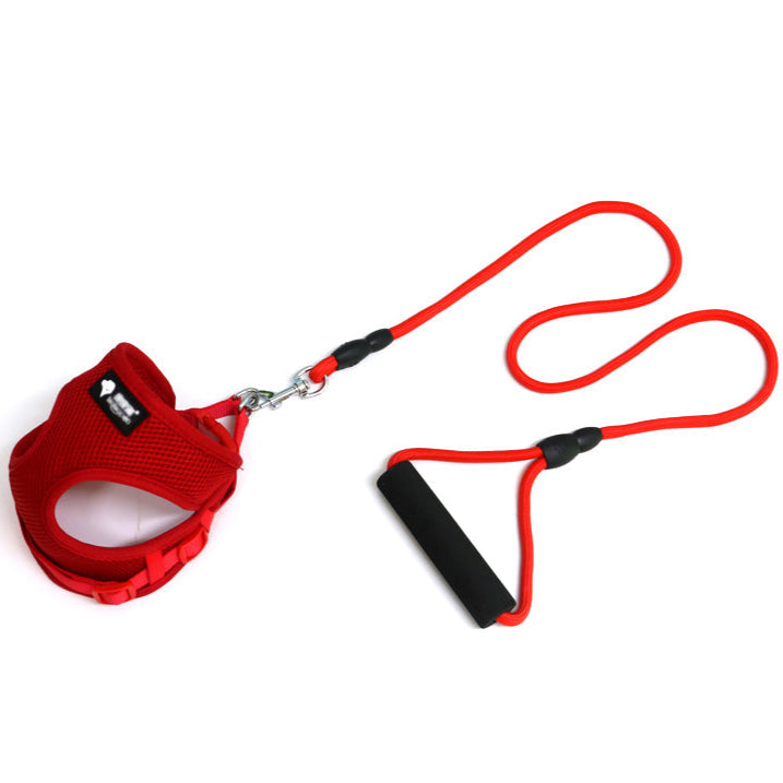 Comfort Fit - Adjustable Mesh Pet Harness with Sturdy Handle