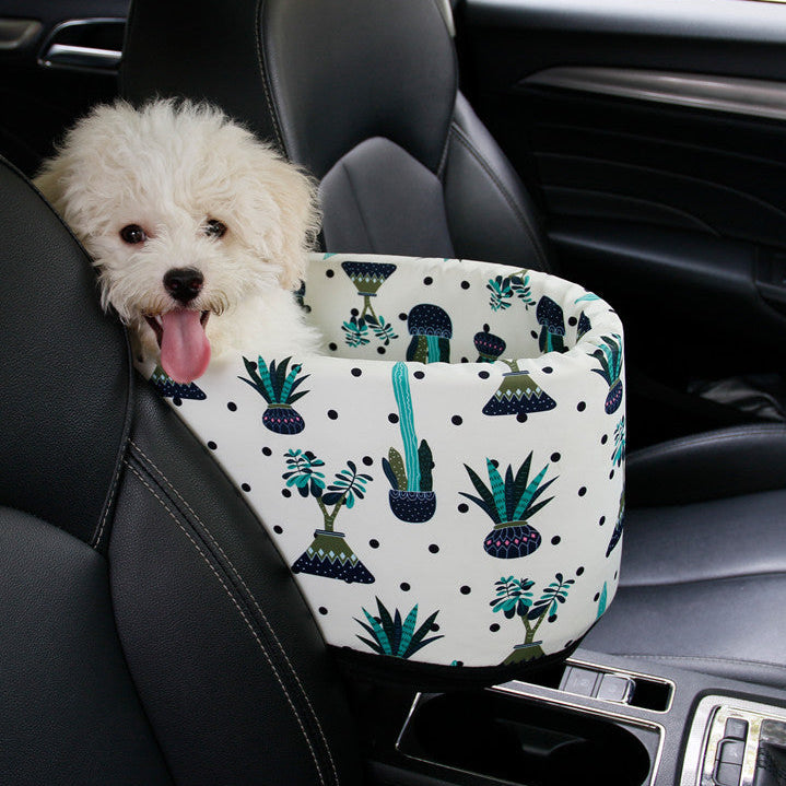 Travel Comfort - Dog Car Seat Carrier | Removable Cover & Washable