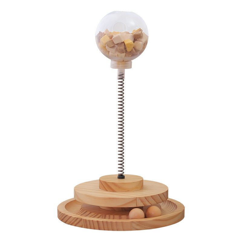 Paw Maze – Interactive Cat Treat Dispenser Toy for Indoor Play