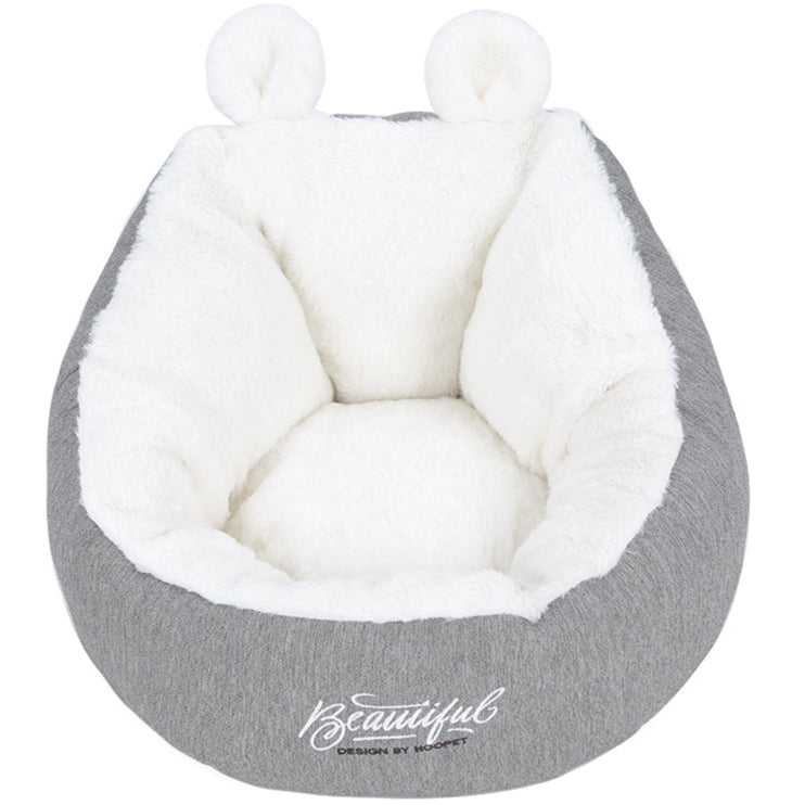 Bunny Boudoir – Plush Bunny Ear Pet Bed