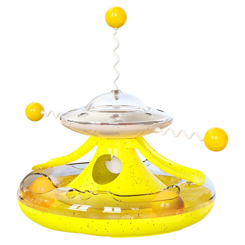 Whirl Feast – Interactive Puzzle Feeder Toy for Cats | Slow Feeding Toy