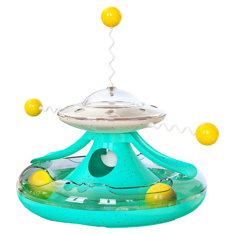 Whirl Feast – Interactive Puzzle Feeder Toy for Cats | Slow Feeding Toy