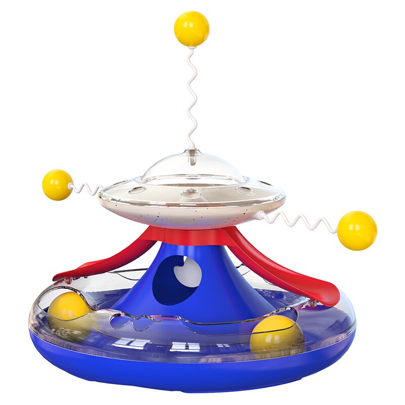Whirl Feast – Interactive Puzzle Feeder Toy for Cats | Slow Feeding Toy