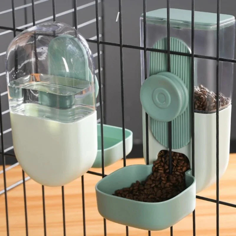 Cage Mate - Automatic Pet Feeder & Water Bottle