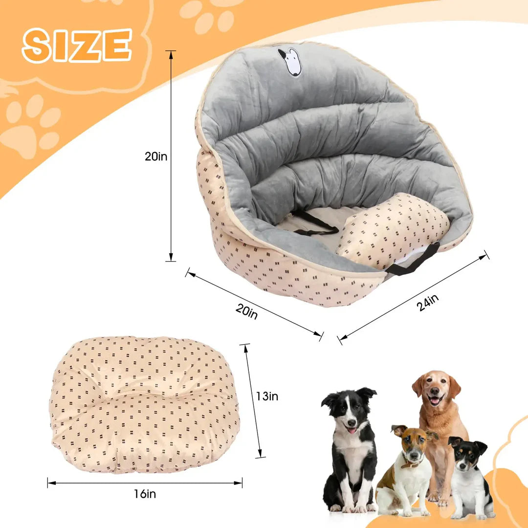 Safety Seat - Durable Pet Car Seat Carrier