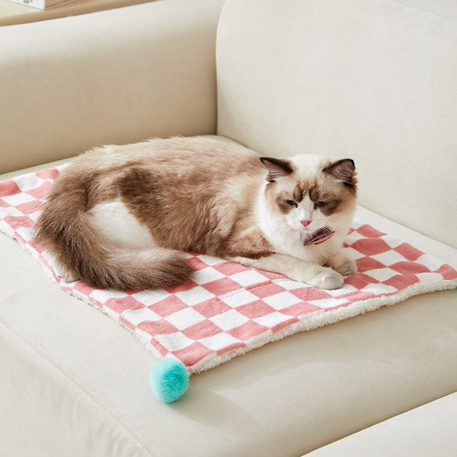 Cozy Mat - Plush Cat & Dog Bed for Deep Sleep