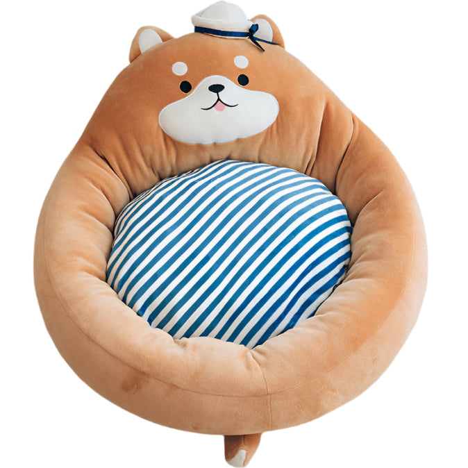 Snuggle Bed - Plush Dog Bed for Small & Medium Dogs
