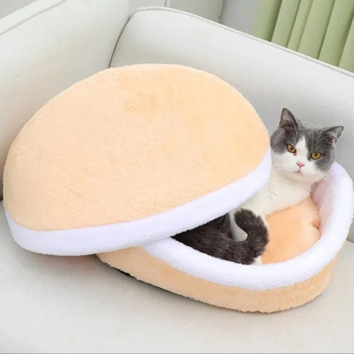 Burger Haven - Cozy & Warm Cat Bed