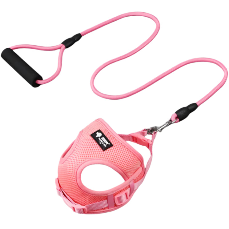 Comfort Fit - Adjustable Mesh Pet Harness with Sturdy Handle
