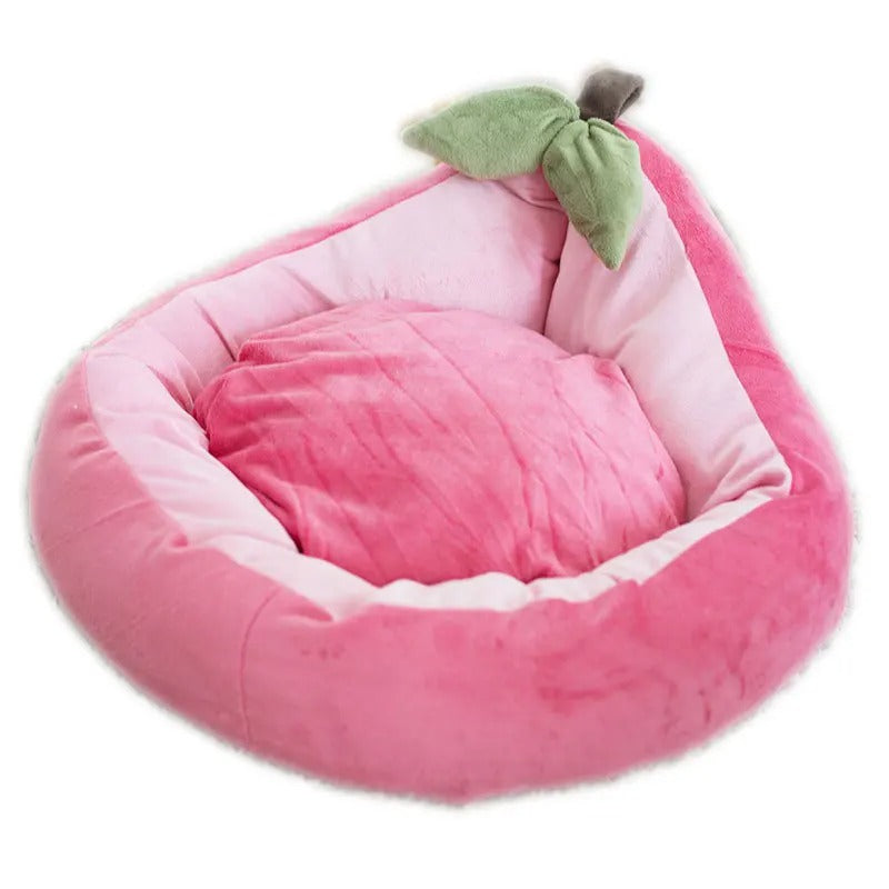Fruit Nest – Ultra Plush Cozy Pet Bed for All-Season Comfort