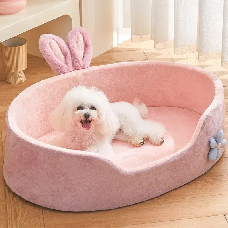 Velvet Haven - Luxurious Orthopedic Dog Bed