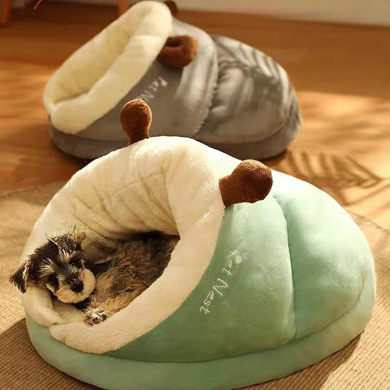 Cozy Cradle - Warm Enclosed Dog & Cat Bed