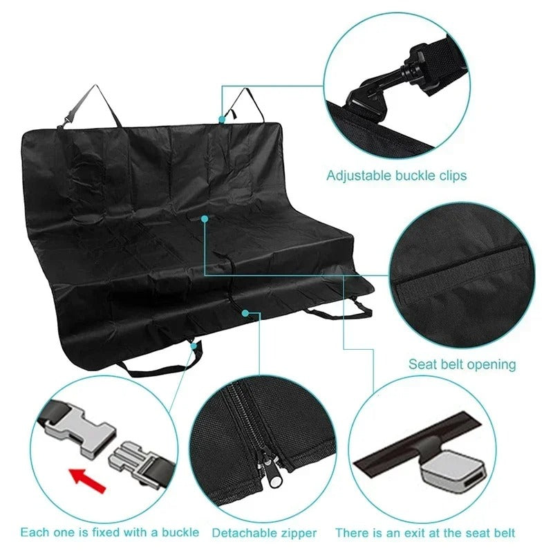 Seat Protect - Waterproof & Comfortable Dog Seat Cover
