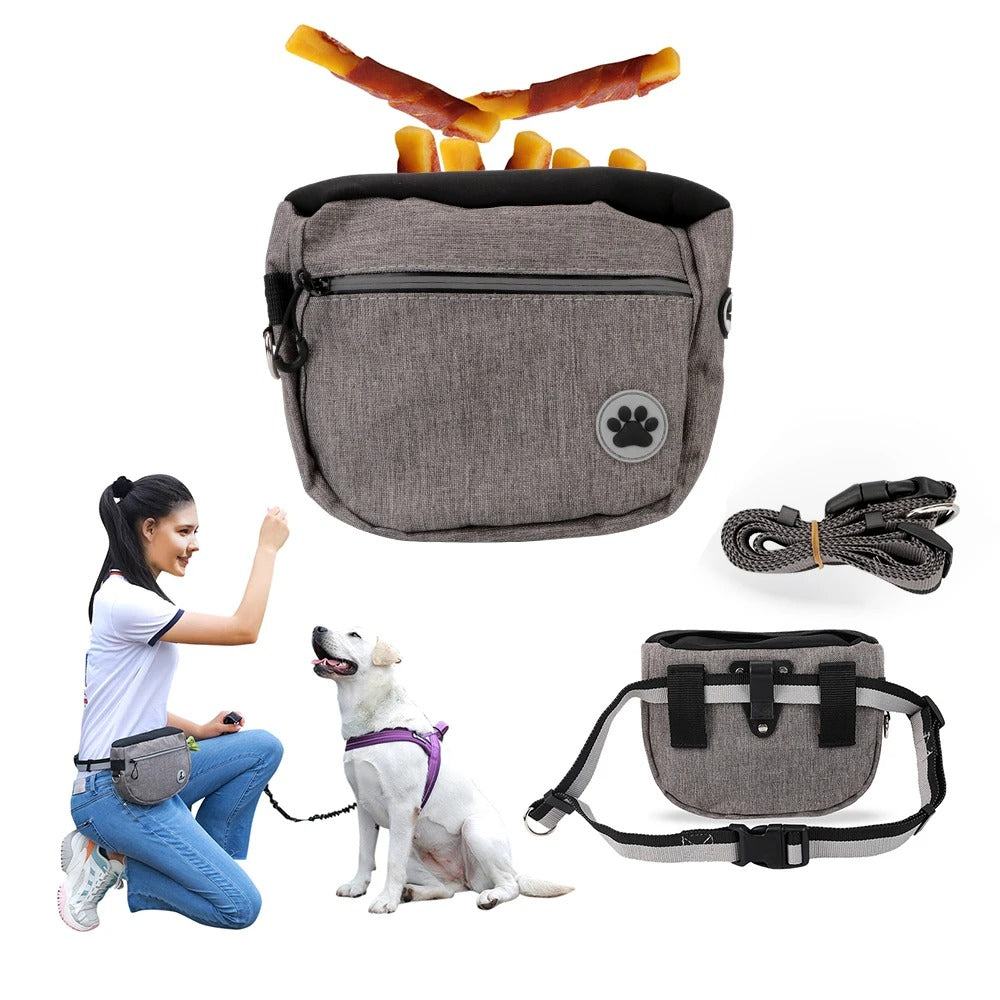 Treat Trek - Hands Free Dog Treat Pouch