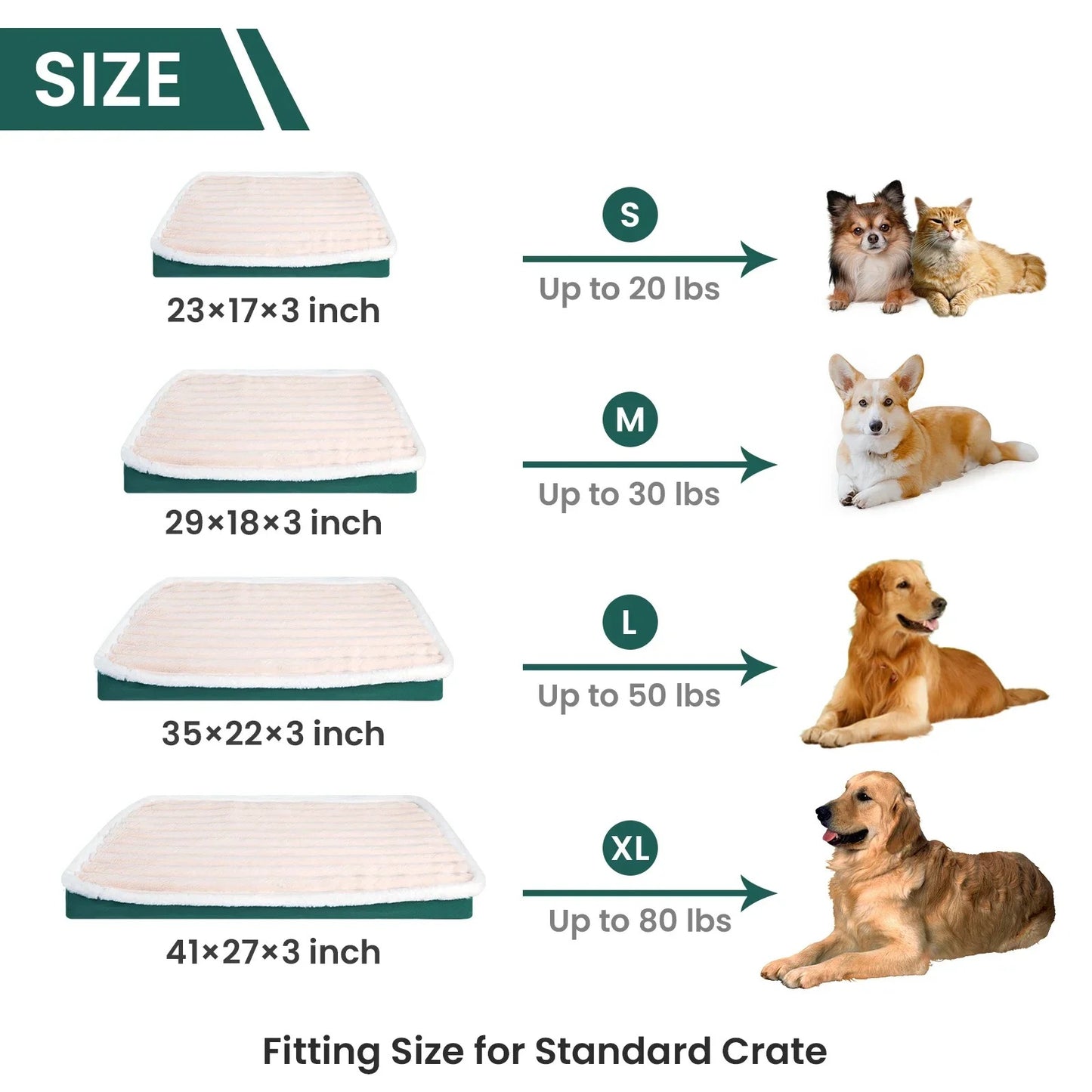 Dream Rest - Orthopedic Memory Foam Dog Bed