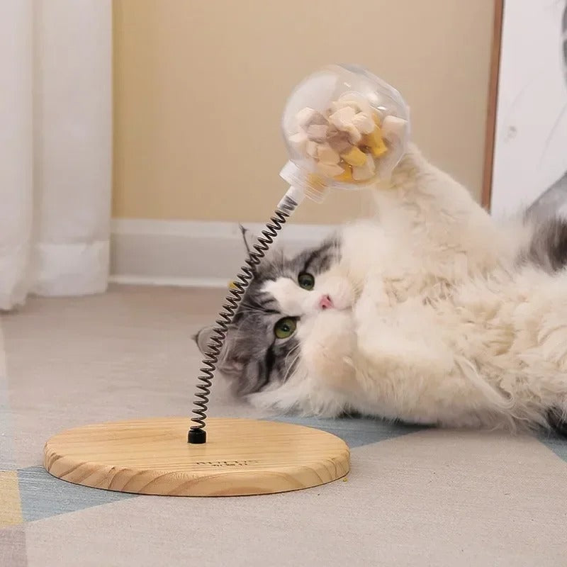 Paw Maze – Interactive Cat Treat Dispenser Toy for Indoor Play