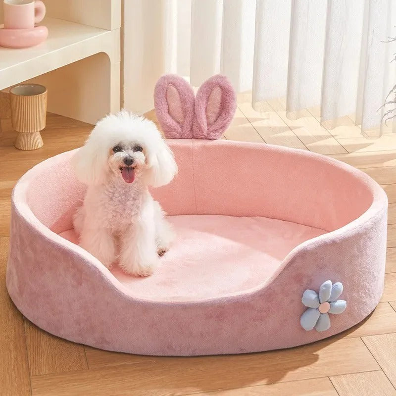 Velvet Haven - Luxurious Orthopedic Dog Bed
