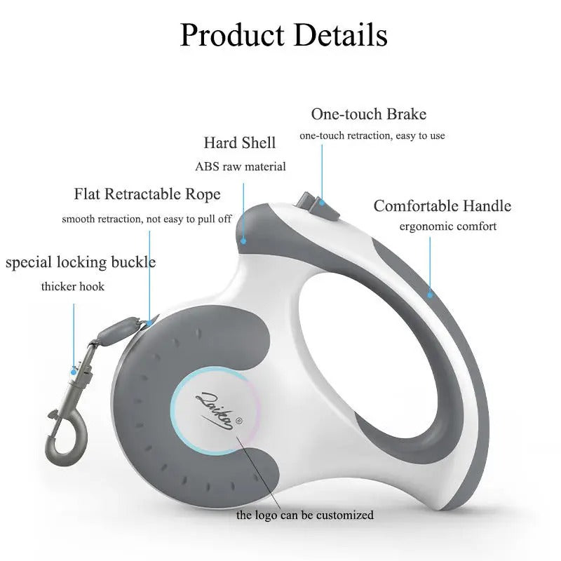 Titan Leash - Heavy Duty Retractable Dog Leash | Tangle Free & Anti Bite