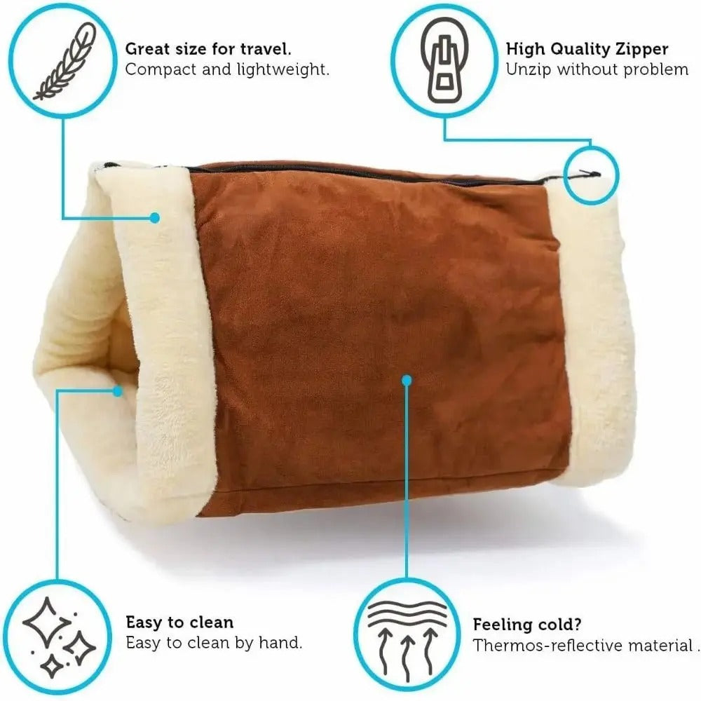 Cozy Cave - 2 in 1 Washable Cat Nest Bed