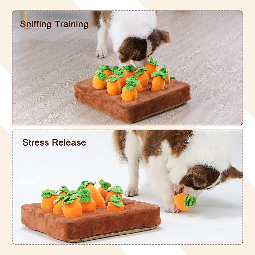 Sniff Nest - Interactive Dog Carrot Feeding Snuffle Mat