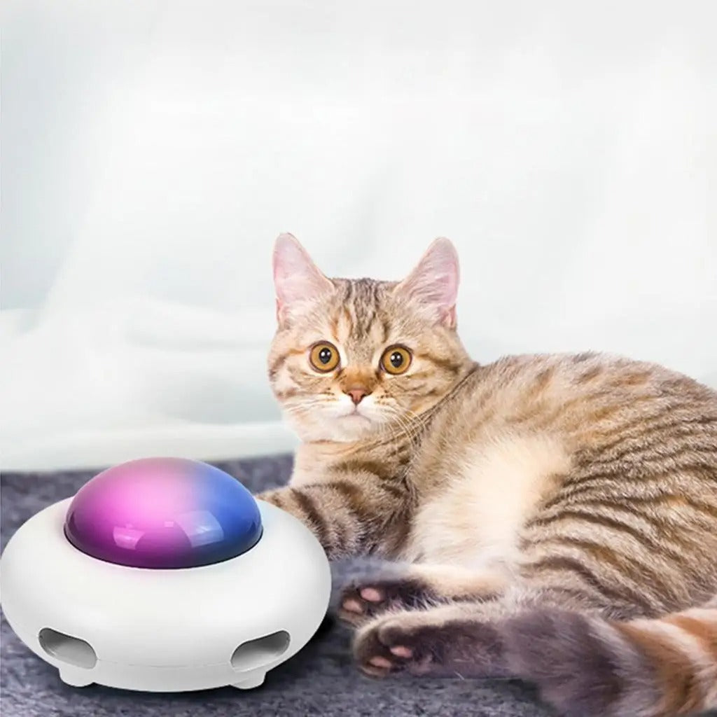 Feather Whirl - Automatic 360° Rotating Cat Toy | Interactive Toy