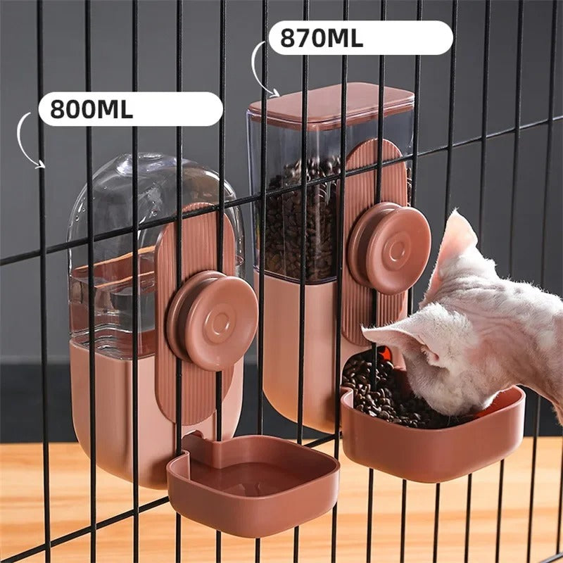 Cage Mate - Automatic Pet Feeder & Water Bottle