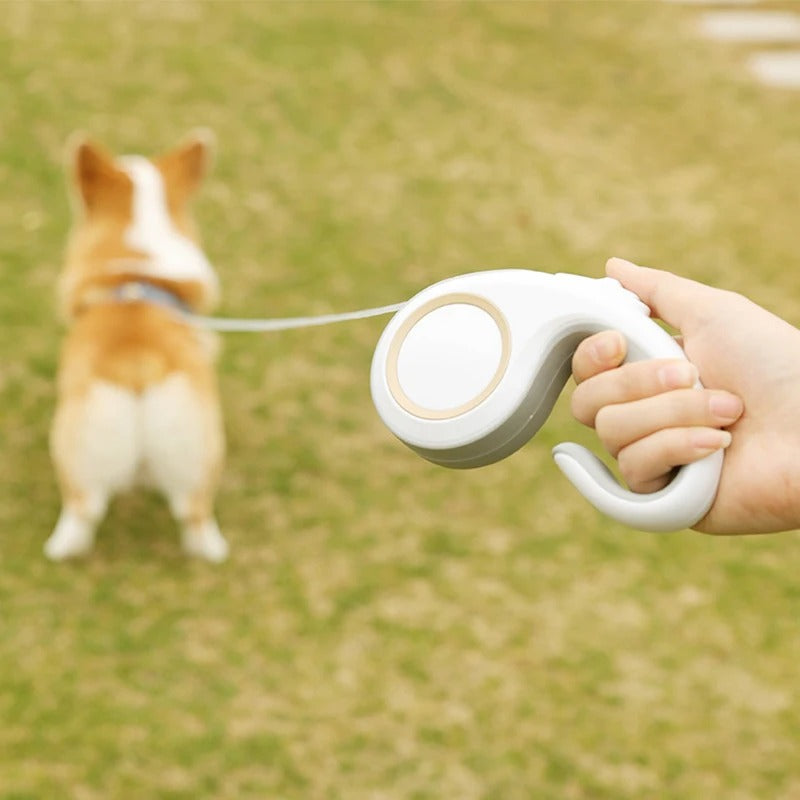Flexi Paw - Retractable Dog Leash with Release | Tangle Free Leash