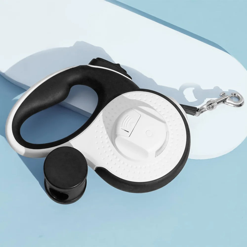 Glow Trek - 2 in 1 LED Automatic Retractable Dog Leash | Tangle Free