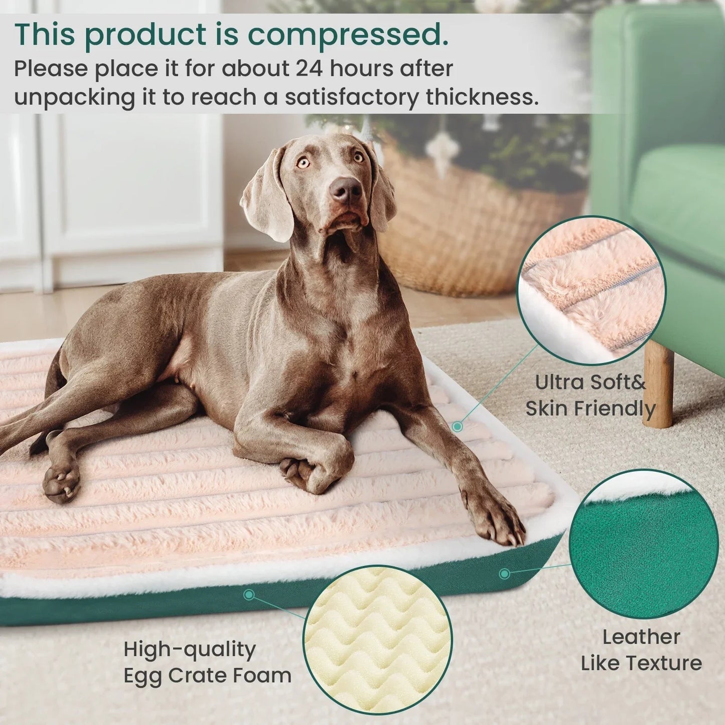 Dream Rest - Orthopedic Memory Foam Dog Bed