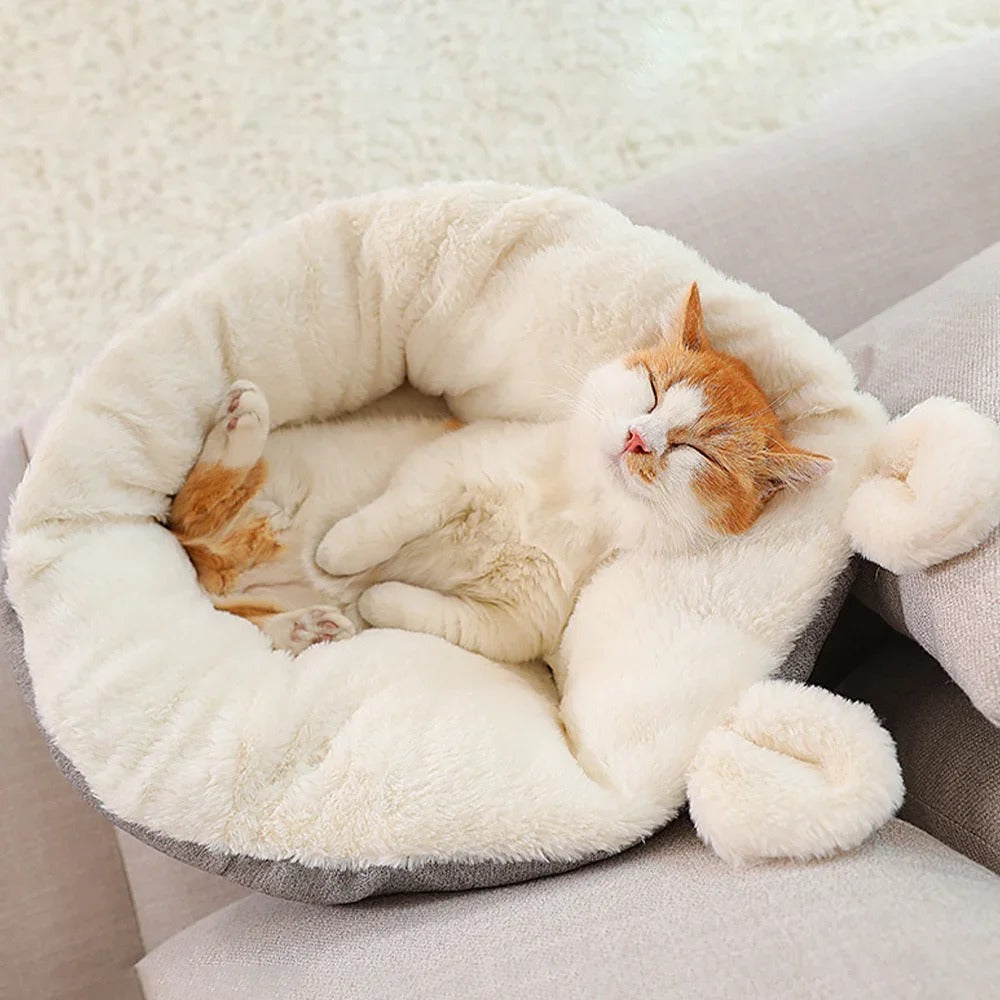 Bunny Boudoir – Plush Bunny Ear Pet Bed