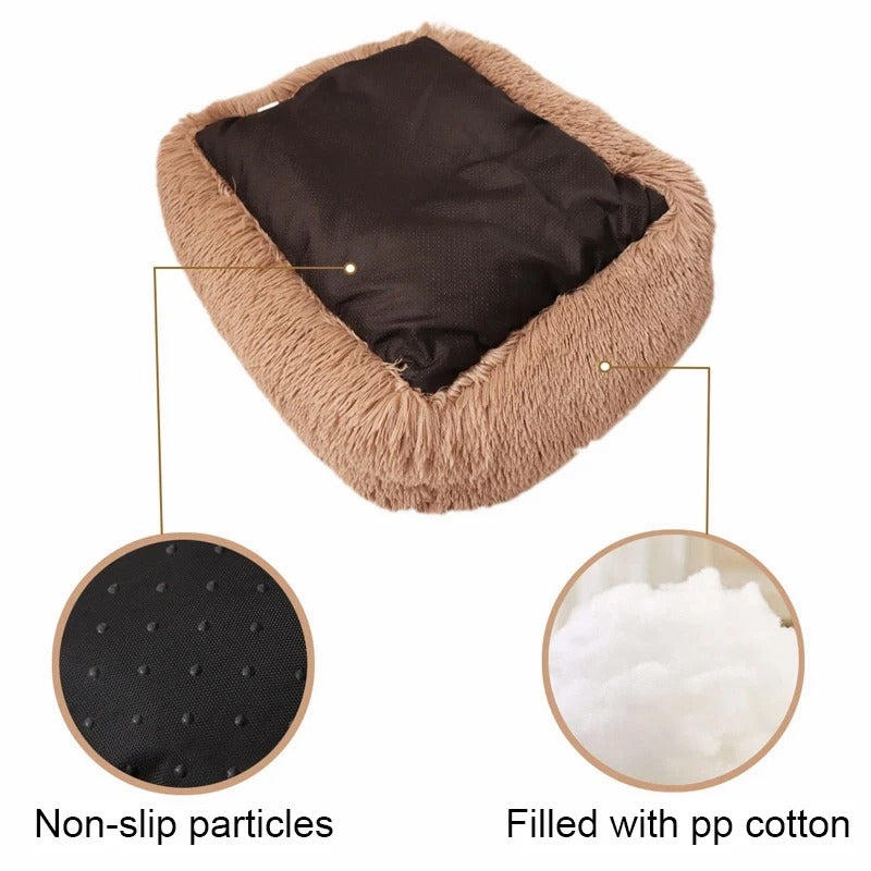 Cozy Loft - Therapeutic Plush Cotton Dog Bed