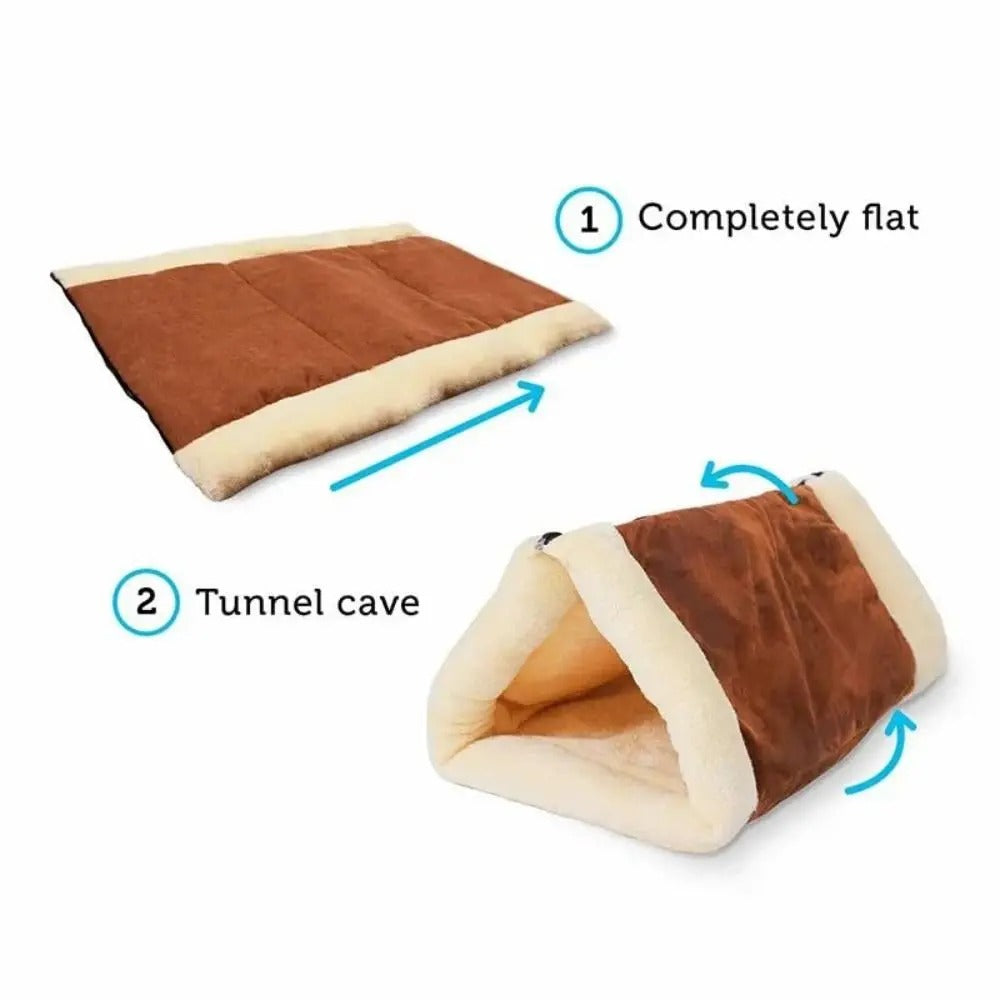 Cozy Cave - 2 in 1 Washable Cat Nest Bed