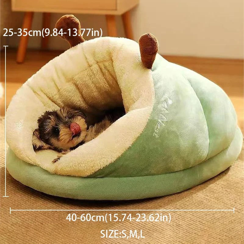 Cozy Cradle - Warm Enclosed Dog & Cat Bed