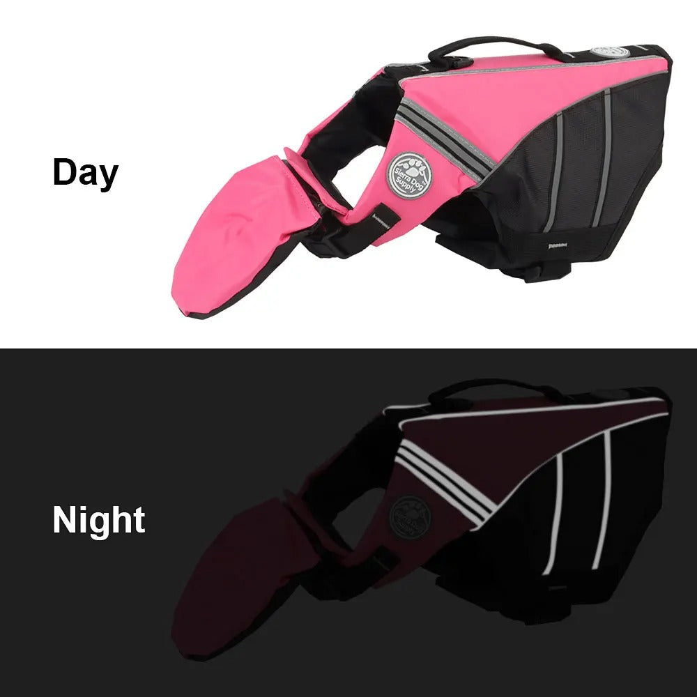 Splash Guard - Reflective & Adjustable Dog Life Jacket