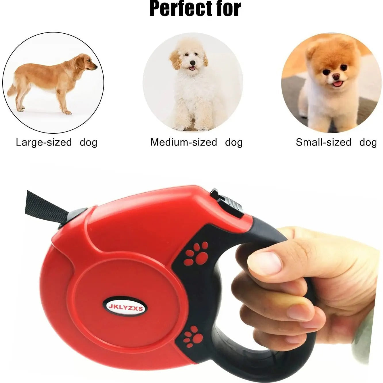 Flexi Grip - Retractable Dog Leash for All Dog Breeds