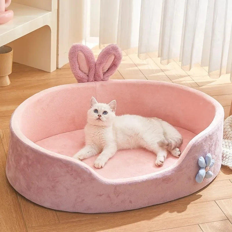 Velvet Haven - Luxurious Orthopedic Dog Bed