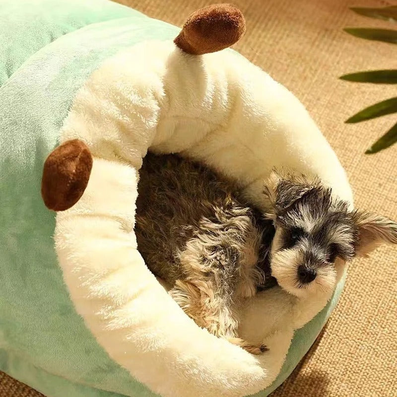 Cozy Cradle - Warm Enclosed Dog & Cat Bed