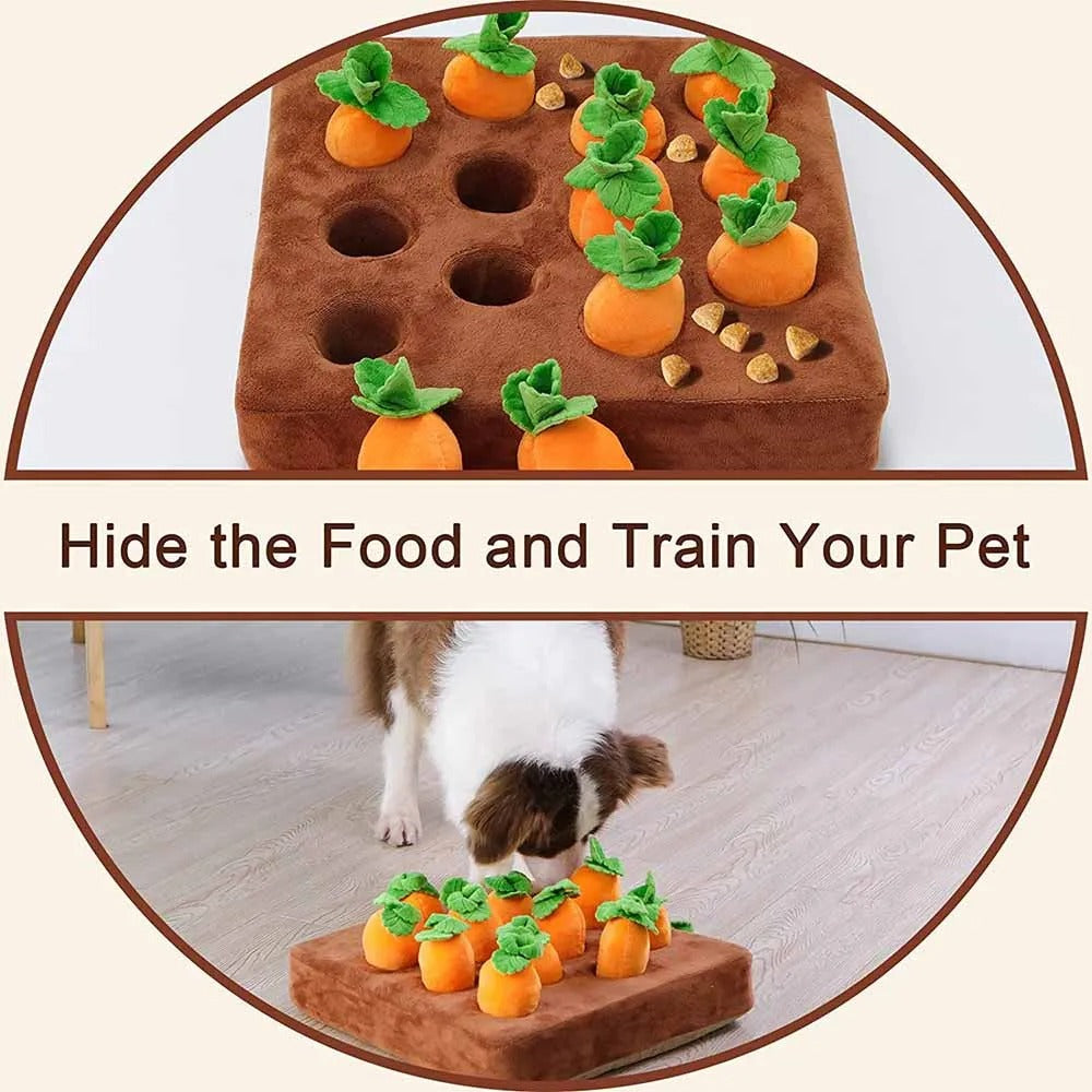 Sniff Nest - Interactive Dog Carrot Feeding Snuffle Mat
