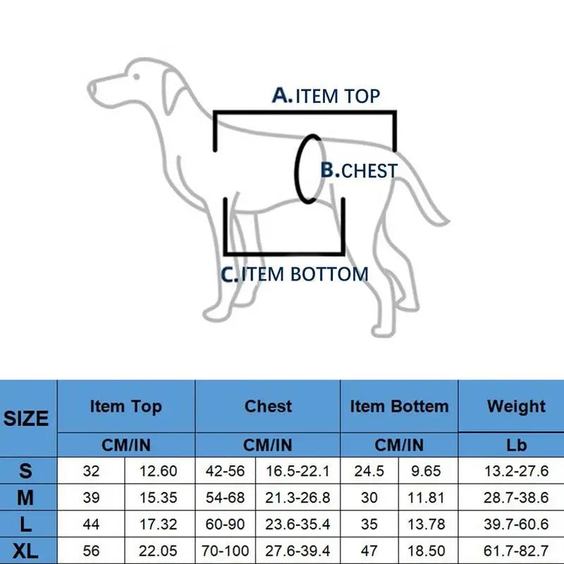 Support Sling - Adjustable Dog Recovery Support Harness