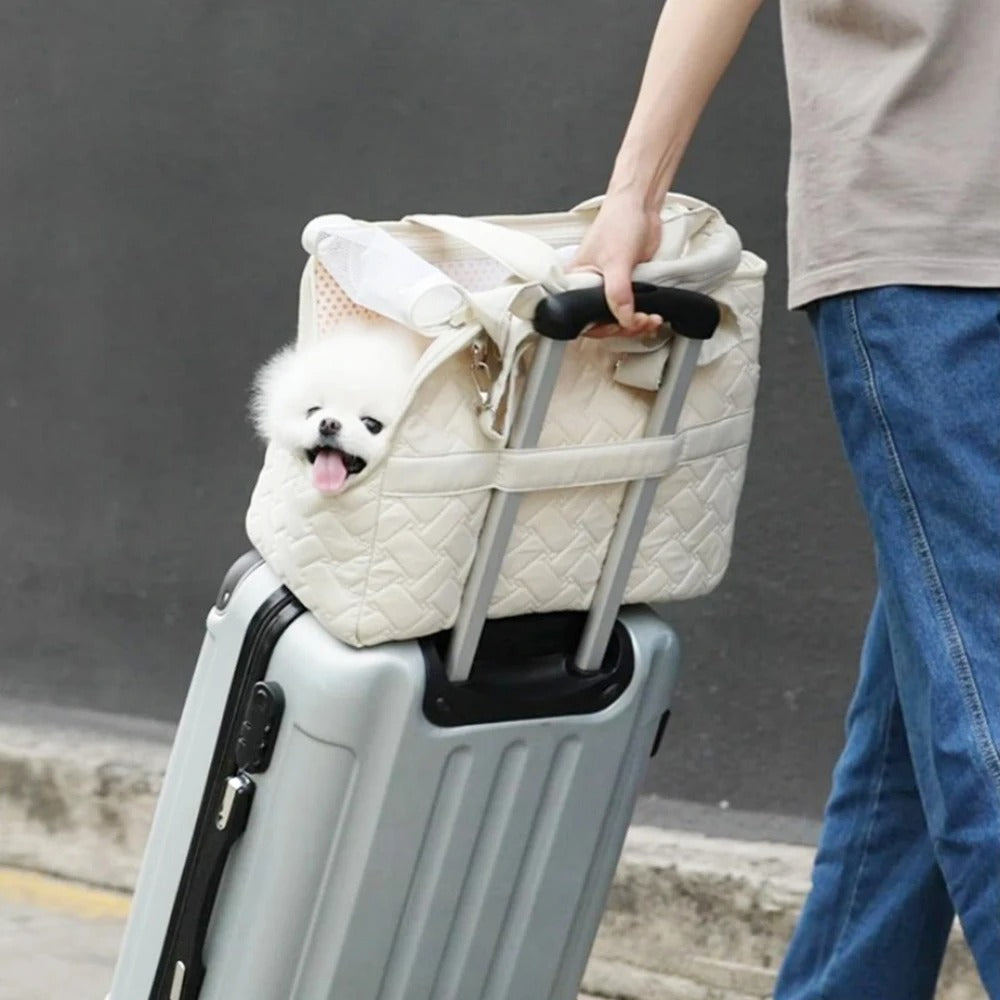 Tail Tote - Portable Dog Carrier Shoulder Bag