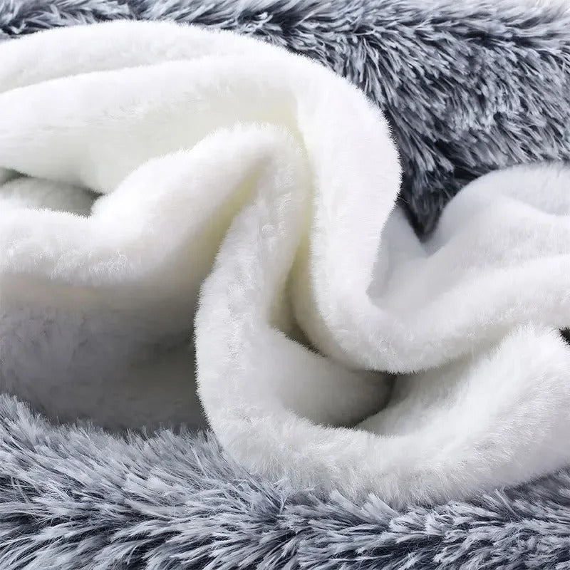 Snuggle Pouch - Plush & Fluffy Cat Bed