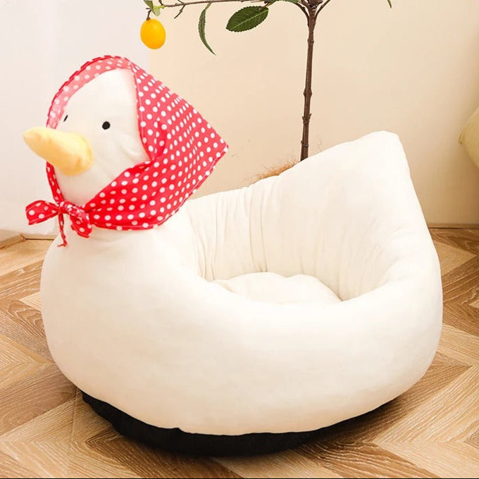Cozy Cave - Plush Pet Bed with Animal Design