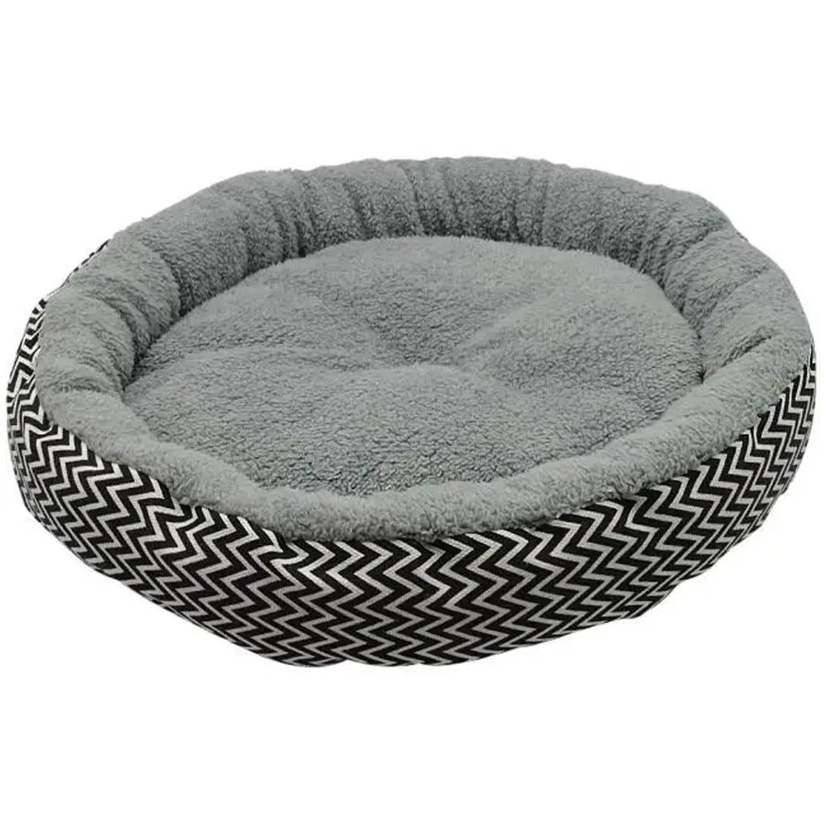 Cozy Cradle - Plush Round Pet Bed